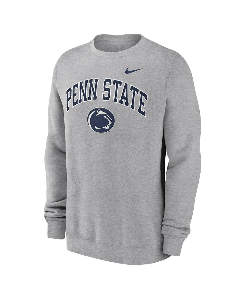 Nike Men's Gray Penn State Nittany Lions Arch Pullover Sweatshirt