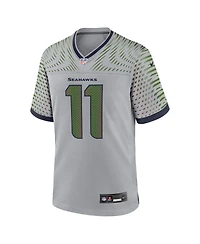 Nike Men's Jaxon Smith-Njigba Wolf Gray Seattle Seahawks 2025 Rivalries Collection Game Jersey