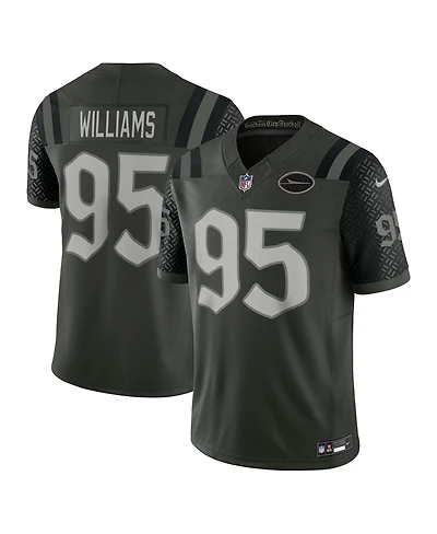 Nike Men's Quinnen Williams Gotham Green New York Jets 2025 Rivalries Collection Limited Jersey