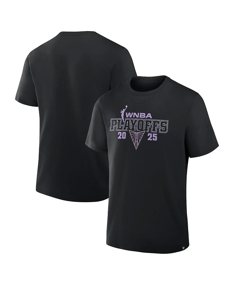 Fanatics Men's and Women's Black Golden State Valkyries 2025 Wnba Playoffs T-Shirt