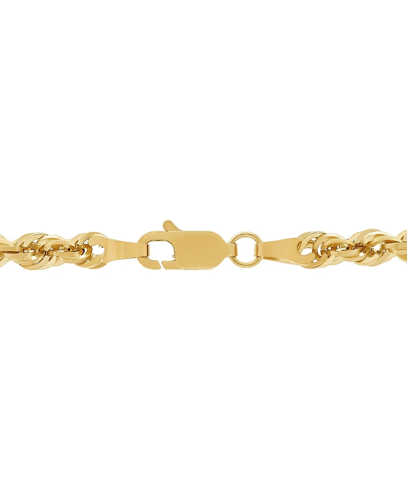 Macy's Rope Chain 22" Necklace (4mm) in 14K Yellow Gold