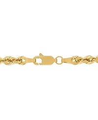 Macy's Rope Chain 22" Necklace (4mm) in 14K Yellow Gold