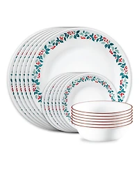 Corelle Be Merry 18-Pc. Dinnerware Set, Service For 6