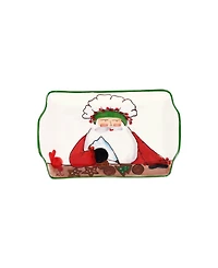 Vietri Old St. Nick 2025 Limited Edition Rectangular Platter