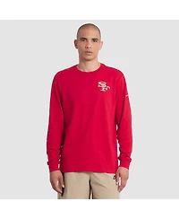 Nike Men's Scarlet San Francisco 49ers 2025 Rivalries Collection Essential Long Sleeve T-Shirt