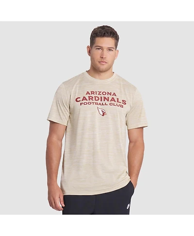 Nike Men's Natural Arizona Cardinals 2025 Rivalries Collection Sideline Velocity Dri-fit T-Shirt