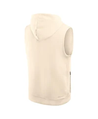 Nike Men's Natural Arizona Cardinals 2025 Rivalries Collection Standard Issue Sideline Dri-fit Sleeveless Hoodie