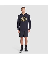 Nike Men's Midnight Blue Los Angeles Rams 2025 Rivalries Collection Sideline Dri-fit Long Sleeve Hoodie T-Shirt