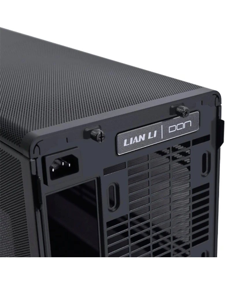 Lian-Li A3-1 3-Slots Vertical Gpu Bracket Kit with 150mm PCIe4.0 Riser Cable for A3-matx Computer Case, Black