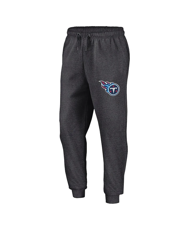 Fanatics Men's Heather Charcoal Tennessee Titans Boost Fleece Joggers