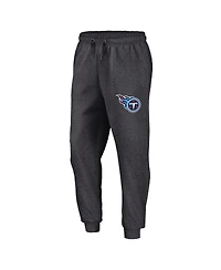 Fanatics Men's Heather Charcoal Tennessee Titans Boost Fleece Joggers