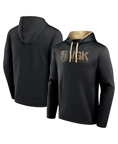 Logo Athletic Men's Black Vegas Golden Knights Head Start Pullover Hoodie