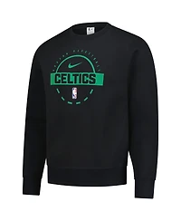 Nike Men's Black Boston Celtics 2025/26 Authentic Practice Club Sweatshirt