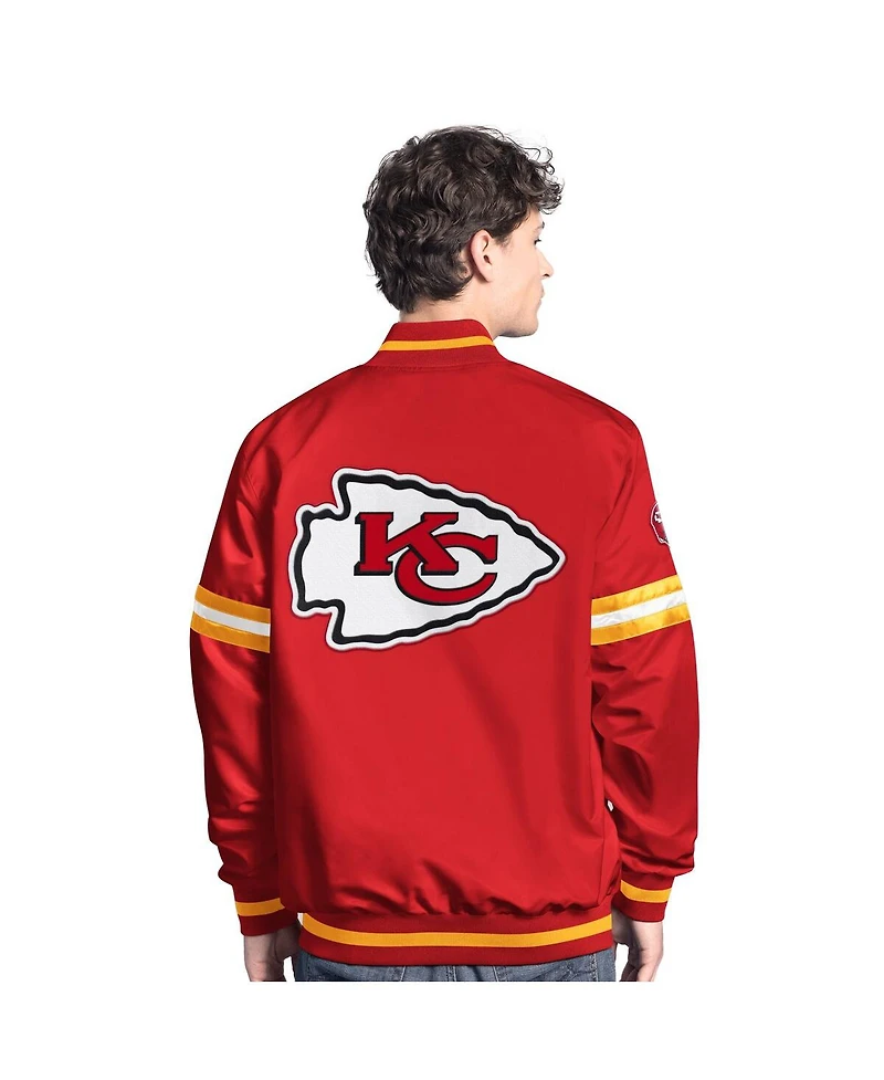 Starter Men's Kansas City Chiefs Scout Full-Snap Varsity Jacket