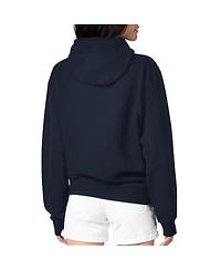 G-iii 4Her by Carl Banks Women's Navy Denver Nuggets Team Heart Tri-Blend Pullover Hoodie