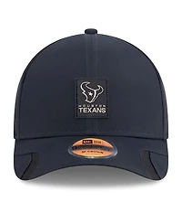 New Era Men's Navy Houston Texans 2025 Sideline M-Crown 9FORTY Adjustable Hat
