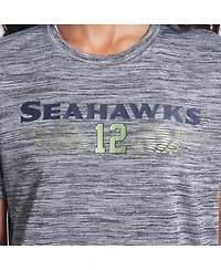 Nike Women's Wolf Gray Seattle Seahawks 2025 Rivalries Collection Sideline Velocity Dri-fit T-Shirt