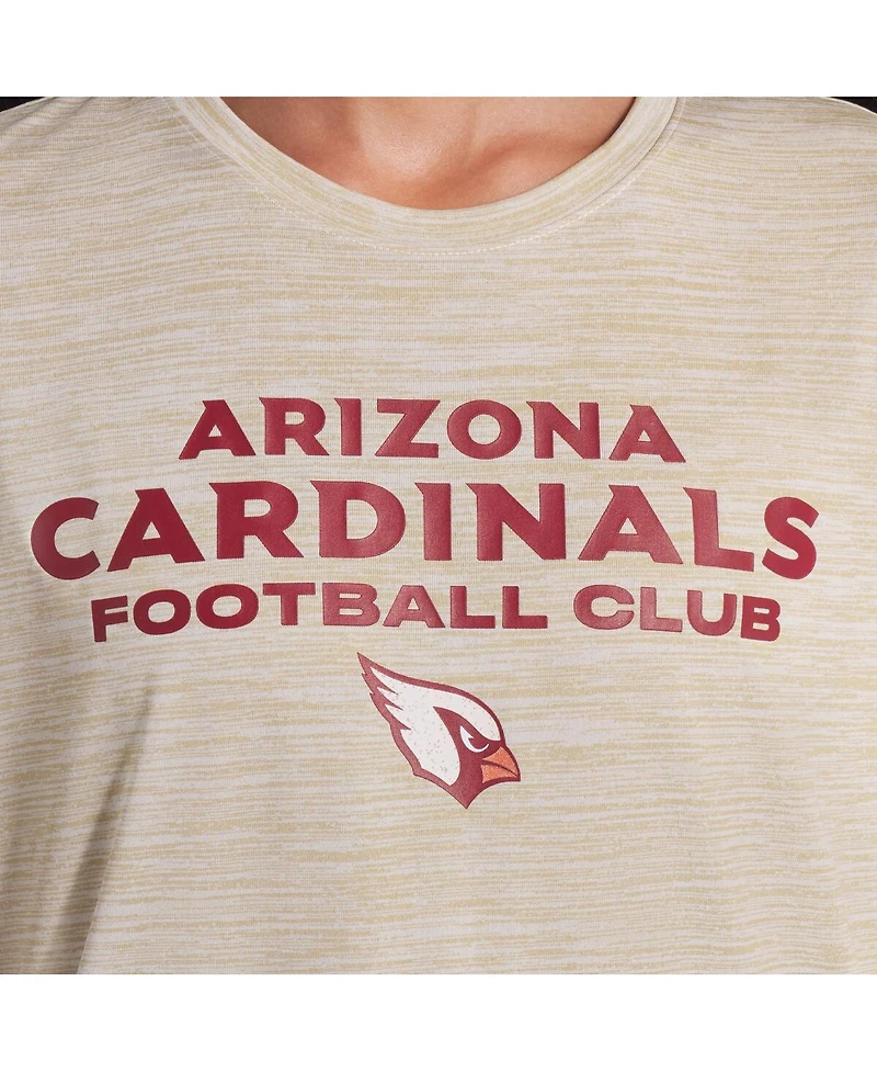 Nike Women's Natural Arizona Cardinals 2025 Rivalries Collection Sideline Velocity Dri-fit T-Shirt