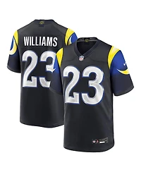 Nike Men's Kyren Williams Midnight Blue Los Angeles Rams 2025 Rivalries Collection Game Jersey