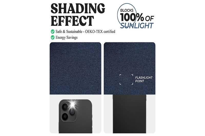 Superior Neal 100% Blackout Solid Machine Washable Curtains, Set of 2 Panels