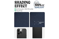 Superior Neal 100% Blackout Solid Machine Washable Curtains, Set of 2 Panels