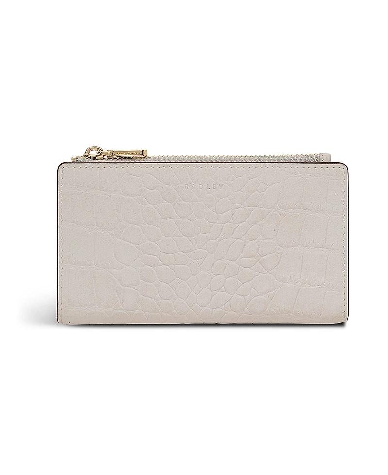Radley London Coin Street Croc Ziptop Wallet