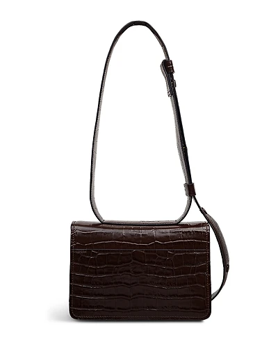 Radley London The Belsize Croc Small Flapover Shoulder Bag