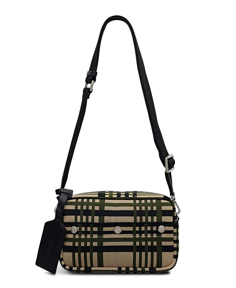Radley London Hadleigh Place Check Small Ziptop Crossbody Bag