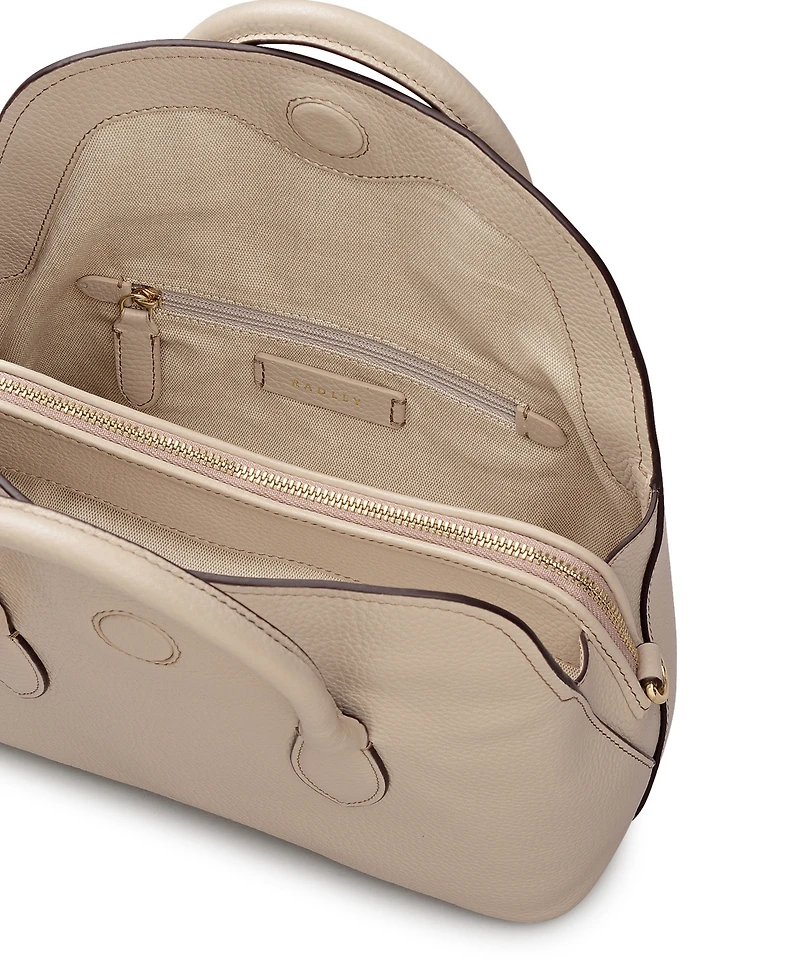 Radley London Liverpool Gardens Small Ziptop Grab Satchel Bag