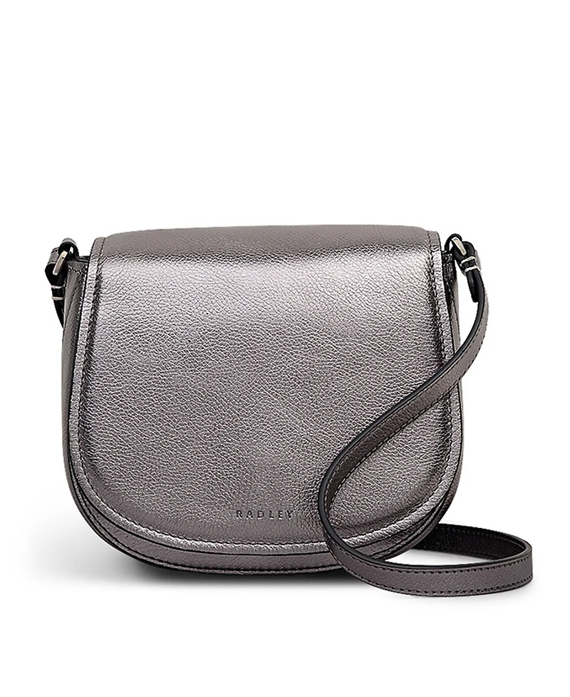 Radley London Liverpool Gardens Metallic Mini Flapover Crossbody Bag