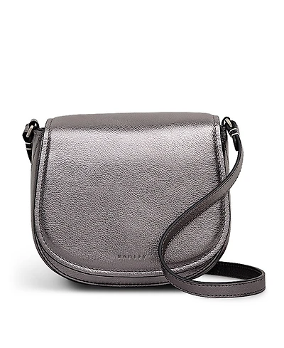 Radley London Liverpool Gardens Metallic Mini Flapover Crossbody Bag