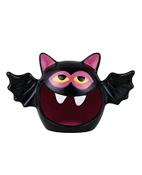 9" Motion Activated Ceramic Bat Candy Bowl