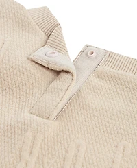 Jordan Baby Boys 2-Piece Bubble Knit Top and Pants Set