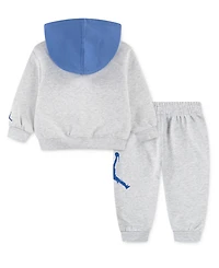 Jordan Baby Boys 2-Piece Jumpman Fleece Hoodie and Pants Set