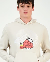 Sun + Stone Men's Snoopy Mountain Hoodie, Macy's Exclusive