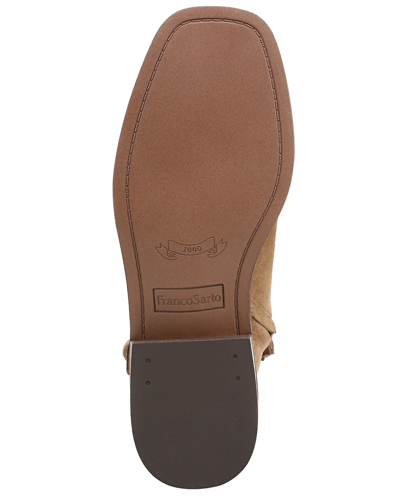 Franco Sarto Women's Gillian Round Toe Zip Short Boots