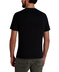 Karl Lagerfeld Paris Men's Short Sleeve Crewneck Logo T-Shirt