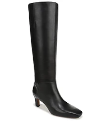 Franco Sarto Women's Timmy Wide Calf Square Toe Zip Tall Boots