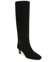 Franco Sarto Women's Timmy Wide Calf Square Toe Zip Tall Boots