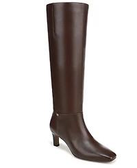Franco Sarto Women's Timmy Wide Calf Square Toe Zip Tall Boots