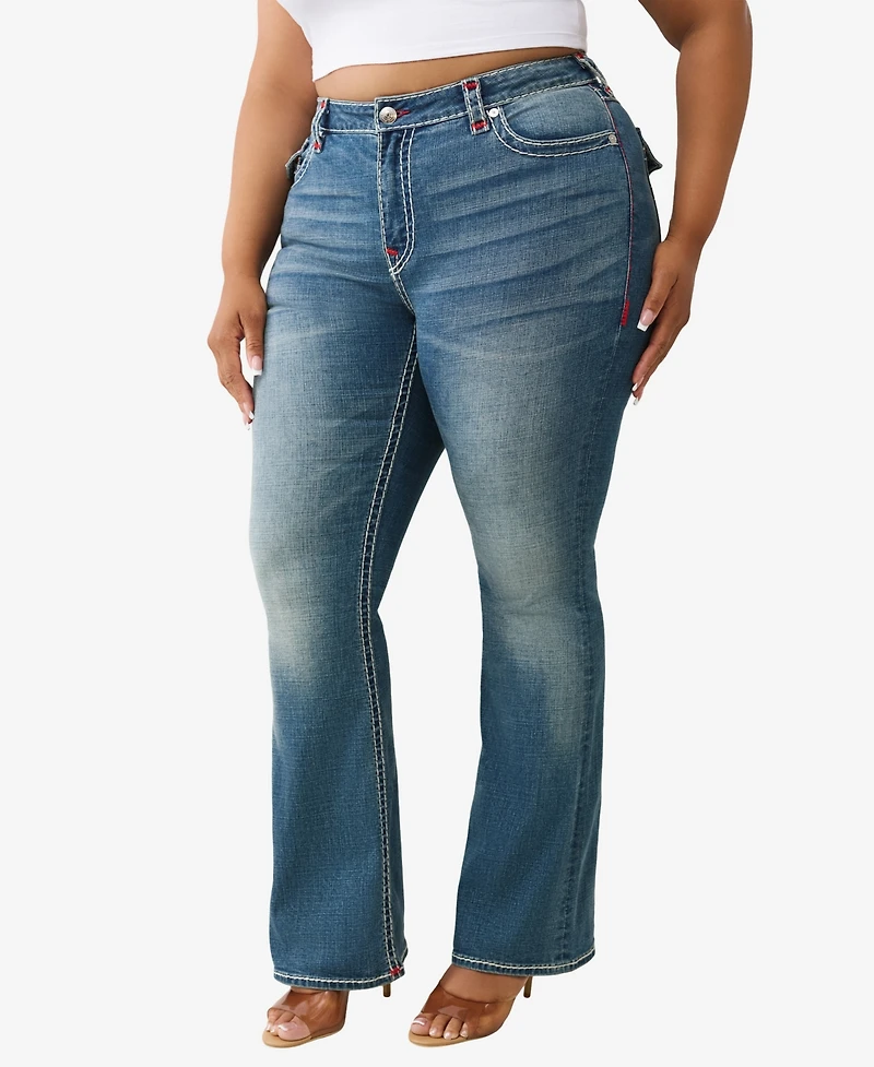 True Religion Plus Becca Bootcut Super T Jeans