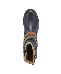 Spring Step Boisa Waterproof Mid Boot with Quilted Detail and Faux Fur Lining