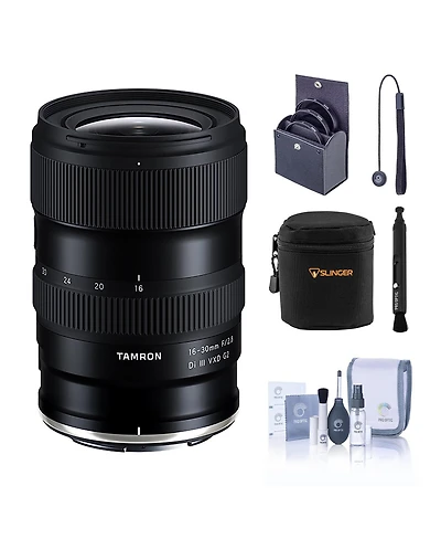 Tamron 16-30mm f/2.8 Di Iii Vxd G2 Lens for Nikon Z, Bundle with 67mm Filter Kit, Lens Case, Pen Lens Cleaner, Cleaning Kit and Lens Cap Tether
