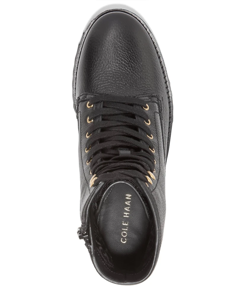Cole Haan Women's Lyndon Waterproof Lace Up Booties