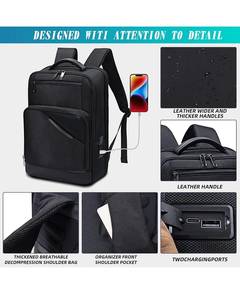 Sleek 15.6 Inch Laptop Backpack