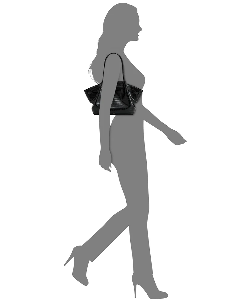 Jw Pei Hana Medium Suede Tote Bag