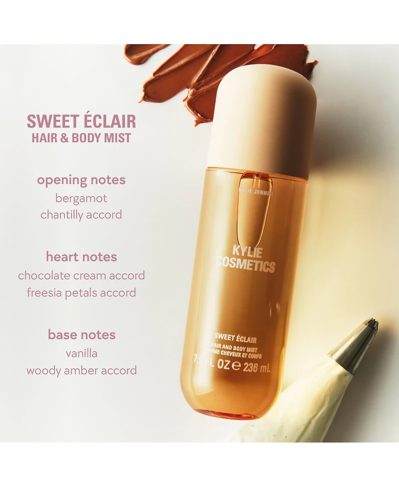 Kylie Cosmetics Sweet Eclair Hair and Body Mist, 7.9 oz.