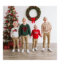 Sweet Wink Toddler Boys Santa's Favorite Christmas Sweatshirt