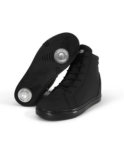 Women's All-black Wedge Sneaker