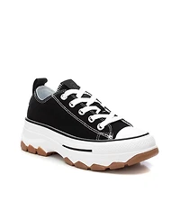 Women's Lace-Up Canvas Sneakers Refresh Collection By Xti